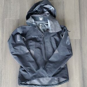 Arc'teryx Women's Gray Hooded Hard Shell Jacket